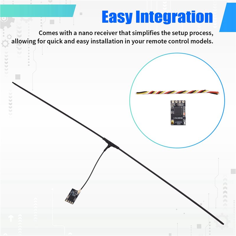 433Mhz Receiver Module - YSUN-5X 433Mhz TX400 RX Nano-ontvanger ELRS-module