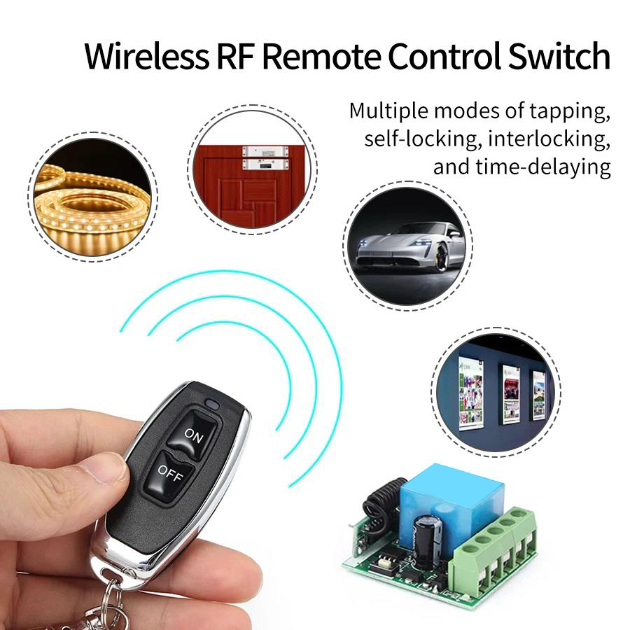 DC 12V 433Mhz RF draadloze afs - 433Mhz Receiver Module recensie en prijs