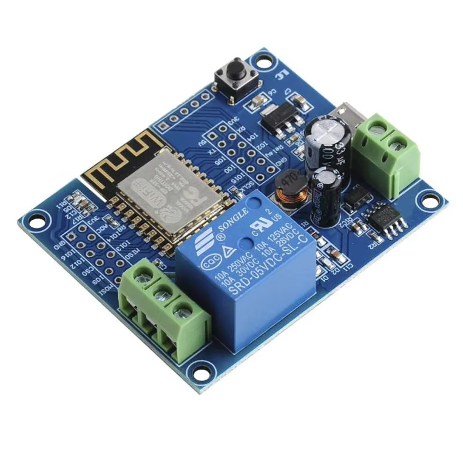 WiFi-relaismodule met één kana - Relay 8 Channel Board recensie en prijs